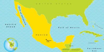 Карта Мексико Ситију