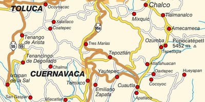 Мексико ДФ мапи