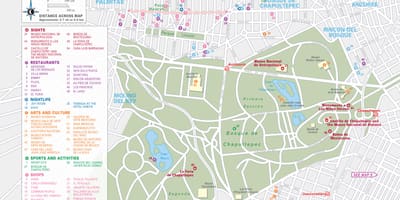 Карта Поланко Мексико Ситију 