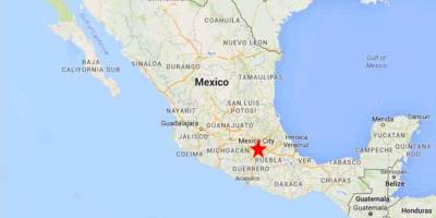 Главни град Мексика мапи